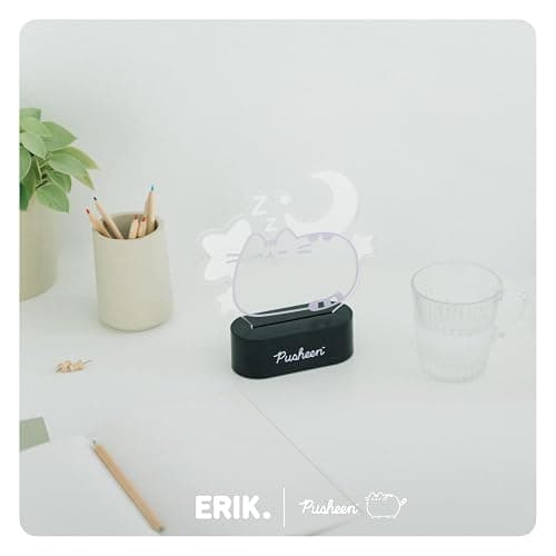 Grupo Erik Official Pusheen Lamp - Kawaii Stuff - Pusheen Gifts - Pusheen Gamer Girl Lamp - Pusheen The Cat Lamp - Baby Night Light - Cat Light thumbnail 3