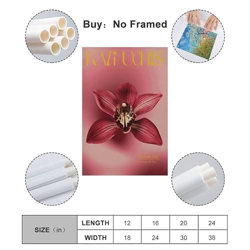 Kali Uchis Posters & Prints on Canvas Wall Art Poster for Room Decor Unframe:12x18inch(30x45cm) thumbnail 2