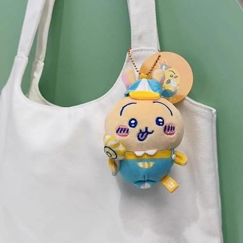 BTLYUIOAPE Cute Chikawa Plush Keychain,Chikawa Plush Keychain for Backpack, Usagi Plush Accessories Charm Pendant Gift thumbnail 3