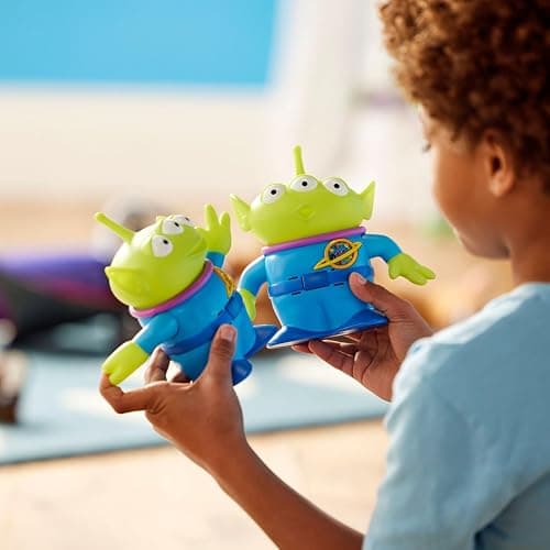 Disney Store Official Talking Action Figure from Toy Story, Features Sounds and Phrases from The Movies, Interacts with Other Figures and Toys – Aliens thumbnail 2