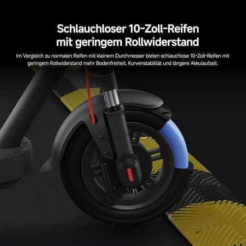 Xiaomi E-Scooter 4 Lite, 4 Pro Plus, 4 Ultra, 5 Elite, 5, 5 Pro oder 5 Max mit Deutscher Straßenzulassung (max 20km/h, bis zu 70km Reichweite und 25% Steigung, Luftreifen, Dual-Bremsen, Display, App) thumbnail 7