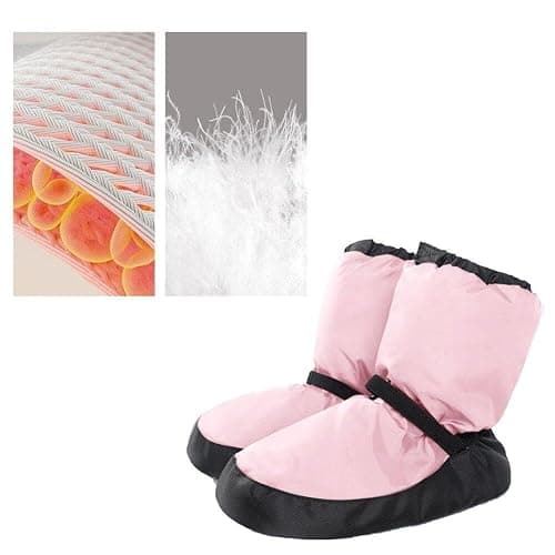 Ballettstiefel, Erwachsene -Ballett-aufwärmstiefel, Tanzstiefel, Warme Ballettstiefel, Tanzschuh, Winterstiefel, Aufwärm-Trainingsschuhe thumbnail 6
