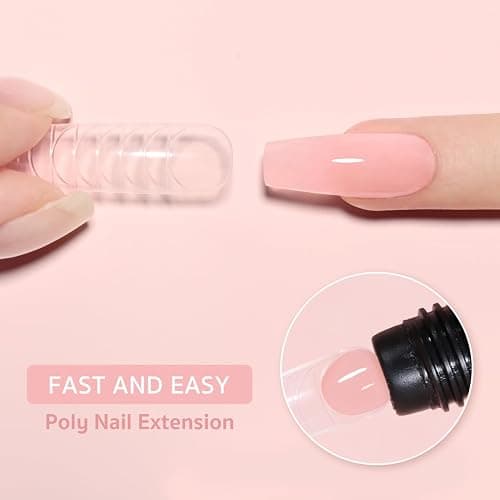 gaoy polygel - clear pink thumbnail 2