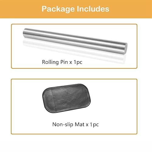 Stainless Steel Cutting Board with Lip, Extra Large Stove Top Chopping Board Pastry Board Kneading Board Noodle Boards 32”x 20” with Rolling Pin thumbnail 4