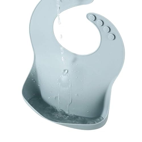 PandaEar Set of 3 Silicone Baby Bibs Waterproof, Soft, Unisex, 10-72 Months thumbnail 8