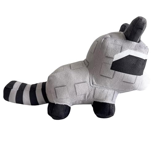 VatanFari Grow a Garden Plush Pet – 10" Collectible Stuffed Animal – Garden Animal Plushie Drawing Inspiration from The Grow a Garden Universe (Raccoon) thumbnail 3