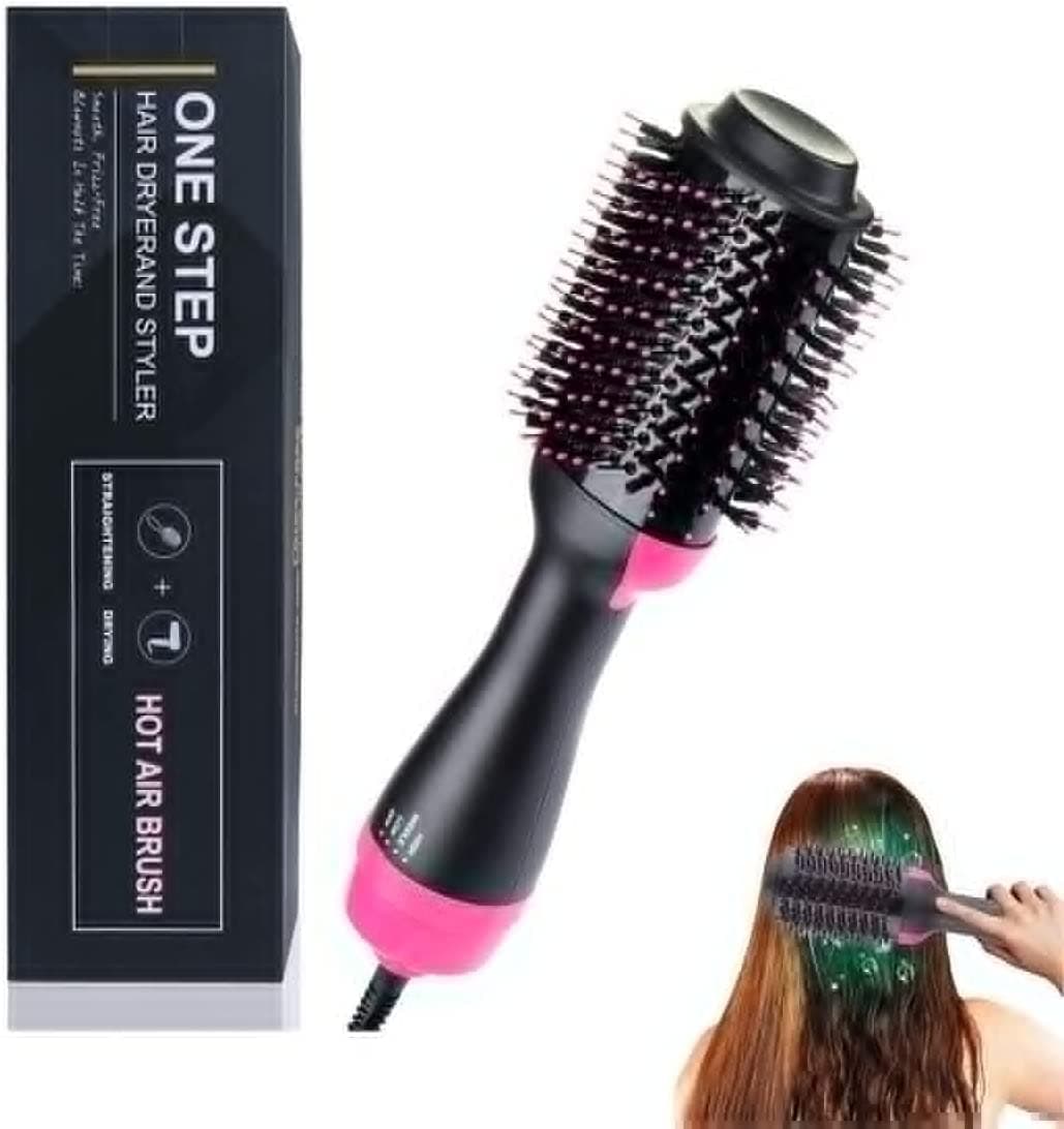 Cepillo Secador 1000W 3 en 1 Cepillo Secador de Pelo de Iones Negativos con 3 Velocidades, Revestimiento Cerámico, Mango Ergonómico thumbnail 8