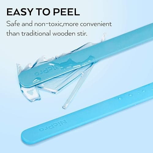Silicone Resin Measuring Cups Tool Kit- Nicpro 250 & 100 ml Measure Cups, Silicone Popsicle Stir Sticks, Pipettes, Finger Cots for Epoxy Resin Mixing, Molds, Jewelry Making, Waxing, Easy Clean thumbnail 5