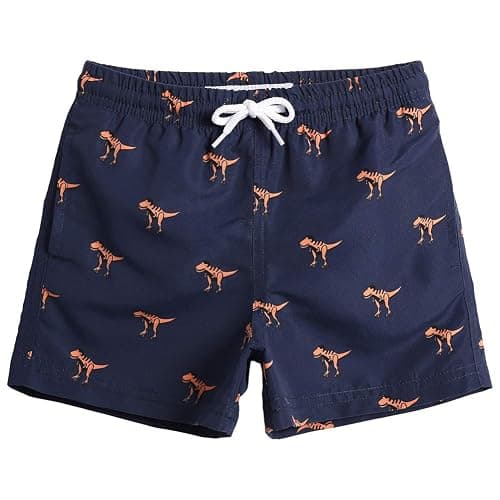maamgic Swim Trunks Boys Quick Dry Toddler Bathing Suits for Kids Swimsuit Above The Knee Boys Swim Shorts - Image 1