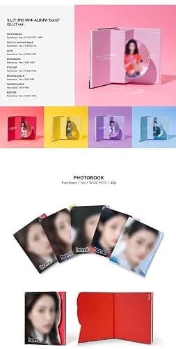 ILLIT 3rd Mini Album [bomb] GLLIT Version (WONHEE) thumbnail 3