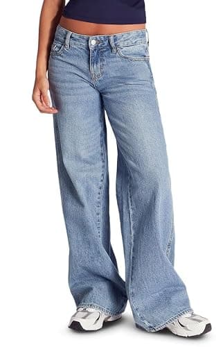 PacSun Women's Casey Low Rise Baggy Jeans Astrid - Image 1