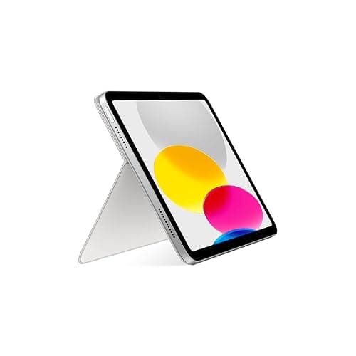 Apple Magic Keyboard Folio: iPad Keyboard and case for iPad (A16 and 10th Generation), Detachable Two-Piece Design That attaches magnetically, Built-in trackpad, US English – White thumbnail 6