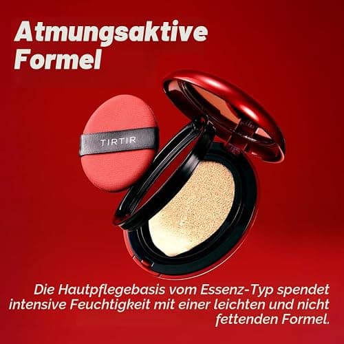 TIRTIR Makeup Bundle | Mask Fit Make-up Fixer (2.7 Fl Oz) + Mini Mask Fit Red Cushion Foundation #21N Ivory | Long-Lasting Setting Spray & Full Coverage K-Beauty Makeup thumbnail 8