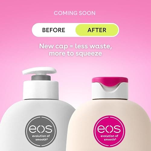 eos Shea Better Body Lotion Strawberry Dream, 24-Hour Moisture Skin Care, Lightweight & Non-Greasy, Natural Shea, Vegan, Strawberry Body Lotion, 16 fl oz thumbnail 2