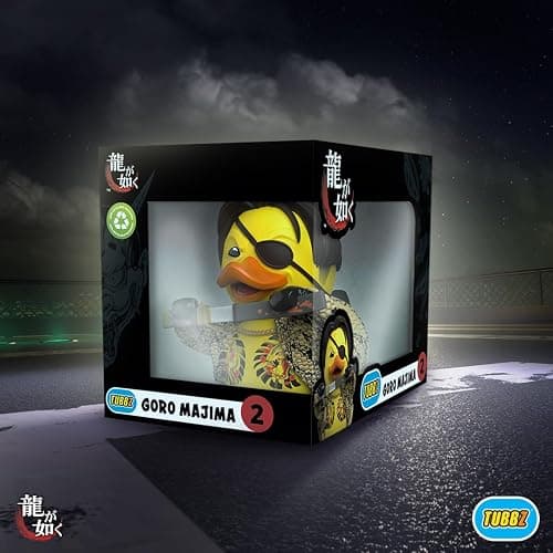 TUBBZ Boxed Edition: Yakuza - Goro Majima Cosplaying Rubber Duck Vinyl Figure thumbnail 6