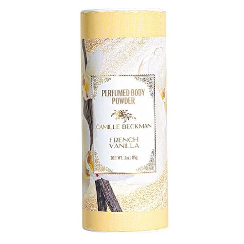 French Vanilla Scented Talc-Free Body Powder, Perfumed Dusting Powder, Camille Beckman 3 Ounce - Image 1