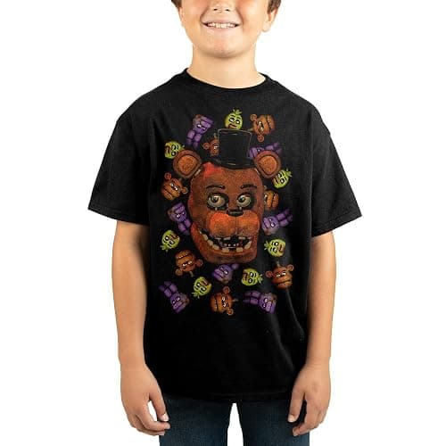 Five Nights at Freddy's Character Youth Boys T-Shirt - Image 1