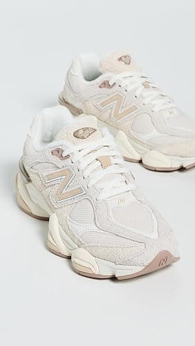 Beige & White New Balance 9060 thumbnail 4