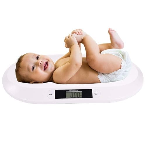 Belko® Digitale Babywaage – Flache Stillwaage bis 20 kg für Babys, Kinder & Tiere – Präzise Säuglingswaage & Tierwaage mit LCD-Display thumbnail 7