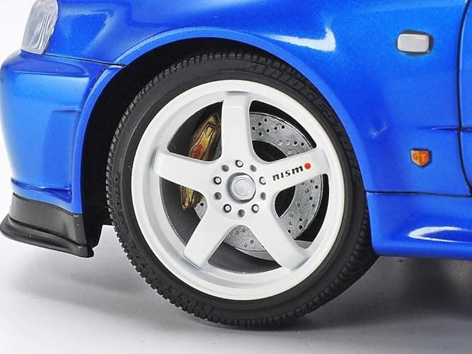 TAMIYA 24258 1:24 Nissan Skyline GT-R R34 V-Spec II - Model Building, Plastic Kit, Hobby, Crafts, Gluing, Model Kit, Model, Plastic Model Building, Medium thumbnail 3