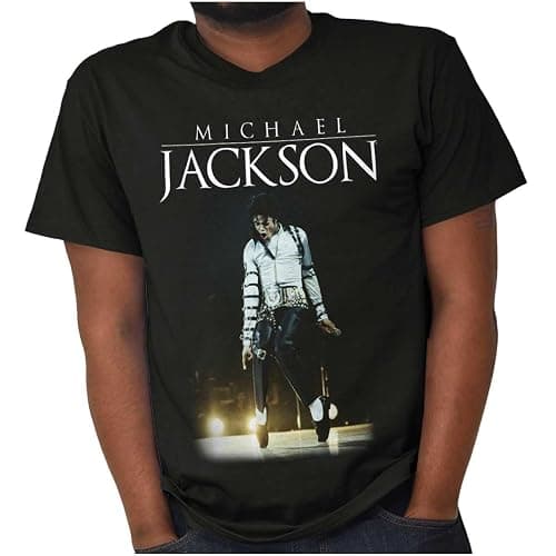 Michael Jackson Bad Tour Toe Stand Graphic T Shirt Men or Women - Image 1