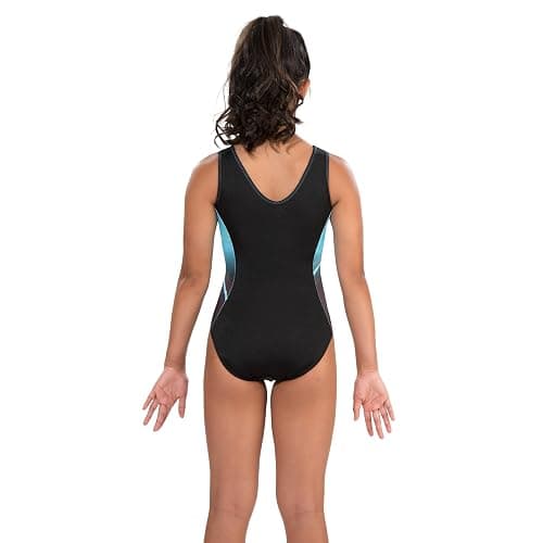 GK Glitz & Glam Gymnastics Leotard for Girls with Matching Scrunchie thumbnail 2