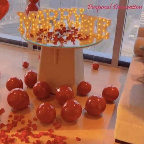 CODE FLORIST 2200 PCS Dark-Red Silk Rose Petals for Romantic Night,Wedding,Proposal Anniversary Flower Decorations thumbnail 2