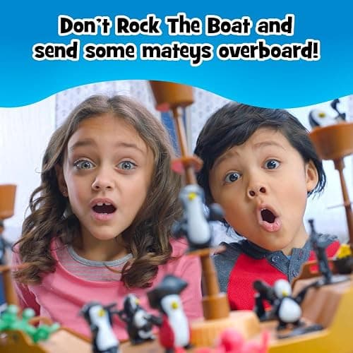 Don’t Rock the Boat Board Games for Family Night, Hand & Eye Coordination | Family Game, Kids Games, Multi-Player, Board Games for Family Night, Preschool Toys, Hand-Eye-Coordination Game thumbnail 3