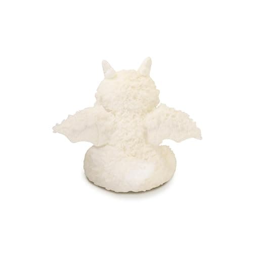 Soft Little Flying Dinosaur Stuffed Plush Pillow, Adorable White Dragon Plush Toy and Birthday Present for Kids, Adults and Collectors(White/7.9in) thumbnail 6
