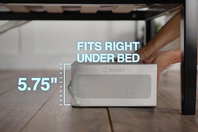 BedJet 3 Climate Comfort for Beds, Cooling Fan + Heating Air (Single Temp. Zone Any Size Bed or Mattress) thumbnail 3