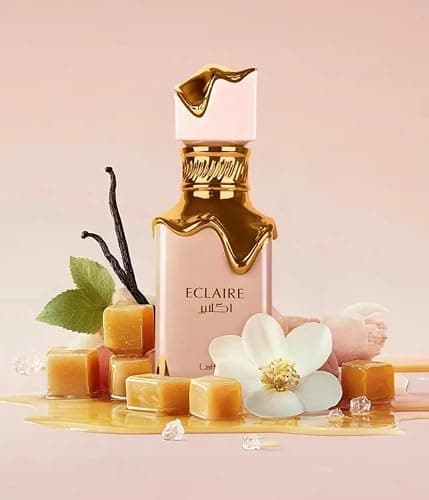 Perfume Eclaire 100ML, Perfume Árabe para Mujer de Larga Duración, Eau da Parfum Importado desde Dubái, Incluye Atomizador Recargable 5ML, Fragancia Floral y Dulce (Eclaire) thumbnail 4