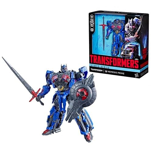 Transformers Studio Series The Last Knight Nemesis Prime, Leader Class 8.5-Inch Converting Action Figure, Robot Toys for Ages 8+ thumbnail 4