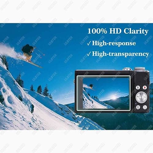 ULBTER G7 X Mark III Screen Protector for Canon G7X Mark III Camera [3Pack], 9H Hardness G7XIII Tempered Glass Cover Anti-Scrach Anti-Bubble Anti-Dust thumbnail 5