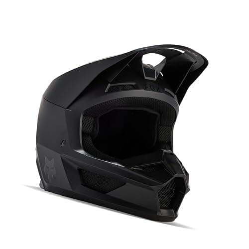 Fox Racing Unisex V1 Core Motocross Dirt Bike Helmet, Matte Black, Large - Image 1