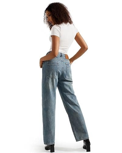 SUUKSESS Women Double Lined Fitted Basic Tee Crew Neck Short Sleeve Y2K Crop Top thumbnail 6