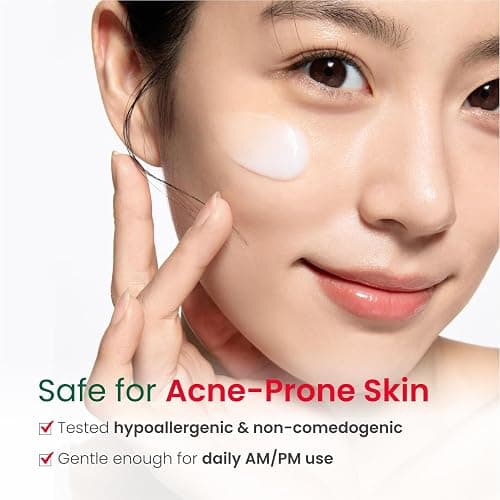 Dr. G R.E.D. Blemish Clear Soothing Cream - Calming Korean Moisturizer for Redness - Soothes Acne & Irritation - With Centella Asiatica - Long-Lasting Hydration - 2.36 fl oz thumbnail 5