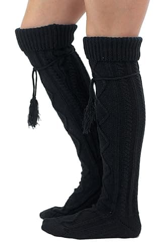Modern Boho The Original Button Boot Socks with Lace Trim Boutique Socks - Image 1
