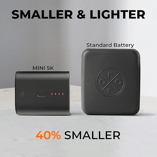 ORORO Ultra-Compact Rechargeable Battery for Heated Vests, Heated Jackets, Heated Hoodies and Heated Cushion thumbnail 2