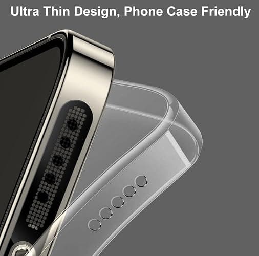USB C Dust Plug Phone Speaker Dust Cover and Anti Dust Cover Protector Cap | for iPhone 17/16/16 Pro/16 Pro Max/iPhone 15/15 Pro/Pro Max – Black thumbnail 6