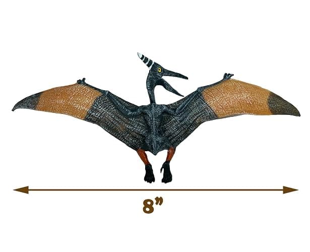Gemini&Genius Flying Dinosaur Action Figure Pterodactyl Dinosaur Toys Pteranodon Figures Toys, Stocking Stuffer for 3 Years Old and Up thumbnail 9