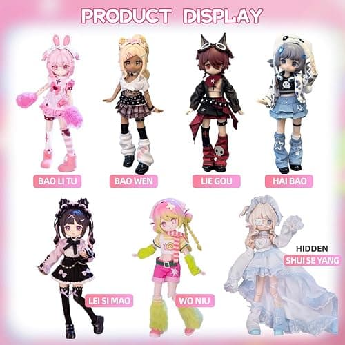 XiDonDon New Electronic Cute Pet Series Blind Box Mystery Box Action Collectable Anime Figure Model Gift 1/12 BJD Doll Toys,No Extra Gifts (Single Box) thumbnail 3