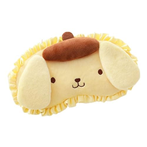 Kawaii Sleep Eye Mask for Girl & Womens Sleep Mask Cute Cartoon Soft Plush Eye Cover Headband Kids Eyeshade Birthday Christmas Gifts - Image 1