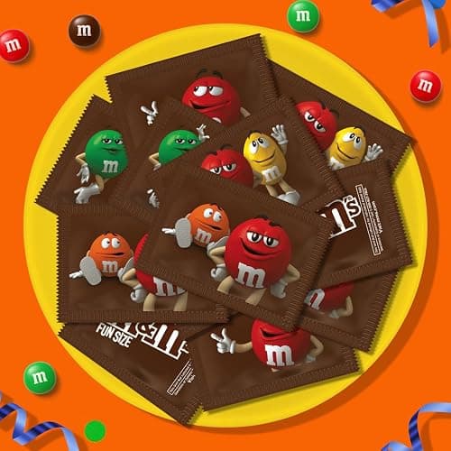 M&M'S Milk Chocolate Fun Size Candy Bag, 10.53oz thumbnail 5
