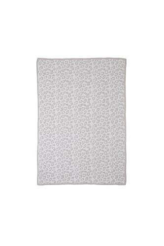 Barefoot Dreams® CozyChic® Barefoot in the Wild Throw, Cream-Stone, 54"x72" thumbnail 3