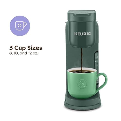 Keurig K-Express Single Serve K-Cup Pod Coffee Maker, 3 Brew Sizes, Strong Button Feature, 42oz Removable Reservoir, Evergreen thumbnail 4