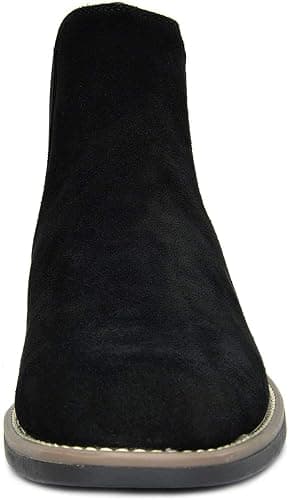 Bruno Marc Men's Suede Leather Chelsea Ankle Boots thumbnail 9