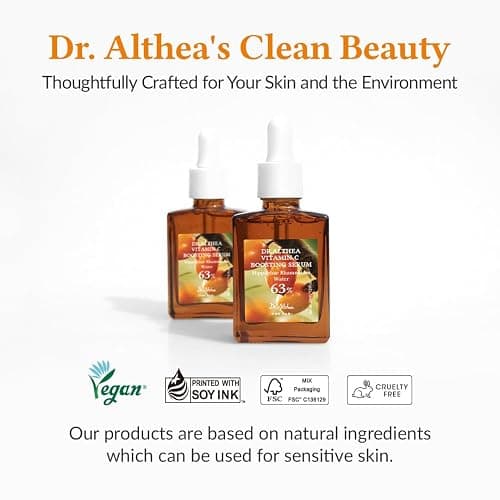 Dr.Althea Vitamin C Boosting Serum | Daily Facial Serum with TRANEXAMIC ACID for All Skin Types | Helps Remove Dark Spots & Uneven Skin Tone | Korean Vegan Skin Care (Vitamin C Boosting RENEWED) thumbnail 7