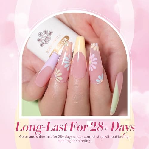 Born Pretty Pastel Gel Nail Polish Set Spring Summer Gel Polish Macaron Candy Sweet Color Gel Polish Easter Soft Pink Yellow Purple Blue Green Colors Collection Nail Art Gift Box 7ML 6PCS thumbnail 3