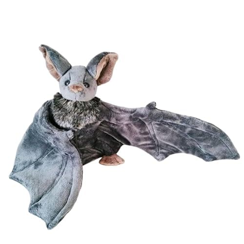 Tuxuseo Fleder-Maus Stofftier Plüsch | 30 cm Halloween Spielzeug | Kuscheltier Fleder-Maus Groß Mit Band | Halloween-Dekoration Partyzubehör - Geburtstagsgeschenk Für Kinder Und Erwachsene thumbnail 3