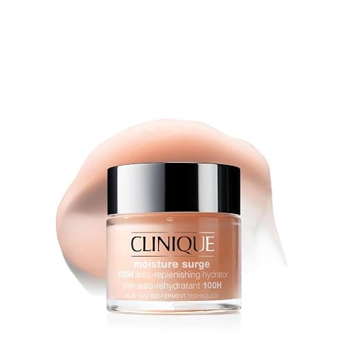 Clinique Moisture Surge 100H Auto-Replenishing Hydrator Oil Free Face Moisturizer | With Hyaluronic Acid, Aloe Bioferment and Vitamins C + E | For All Skin Types | Hydrating + Moisturizing - Image 1